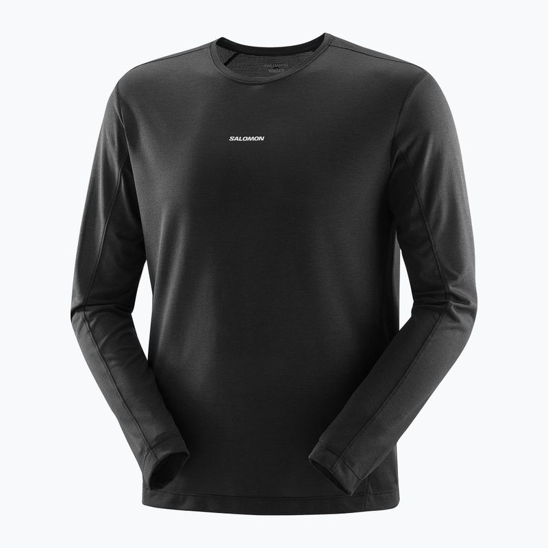 Lauf Longsleeve Herren Salomon SHAKEout Core deep black 4