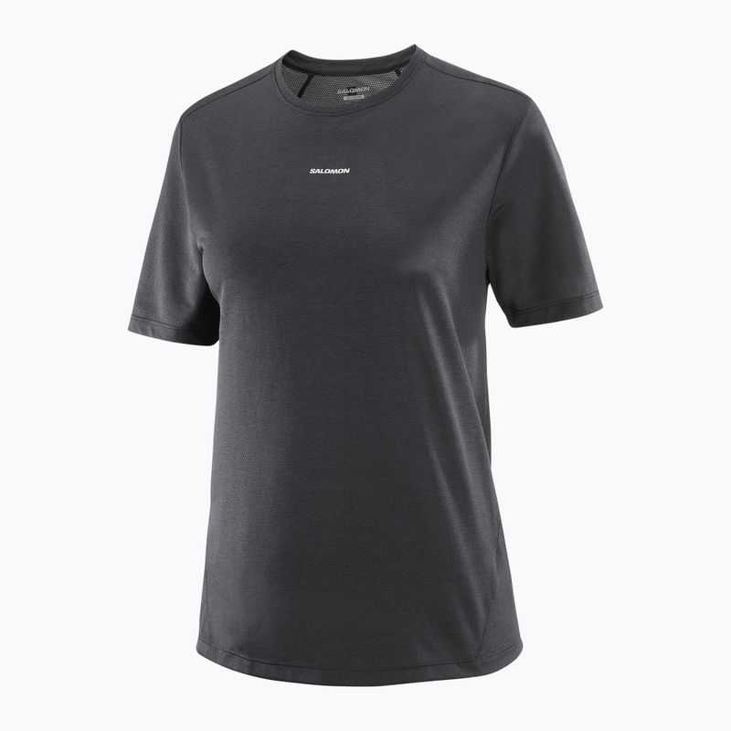 Damen Lauf-T-Shirt Salomon SHKout Core tiefschwarz 4