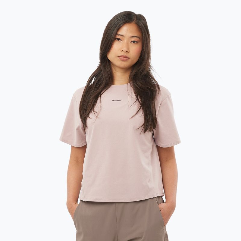 Damen Salomon Trackline Tee SS t-shirt etherea