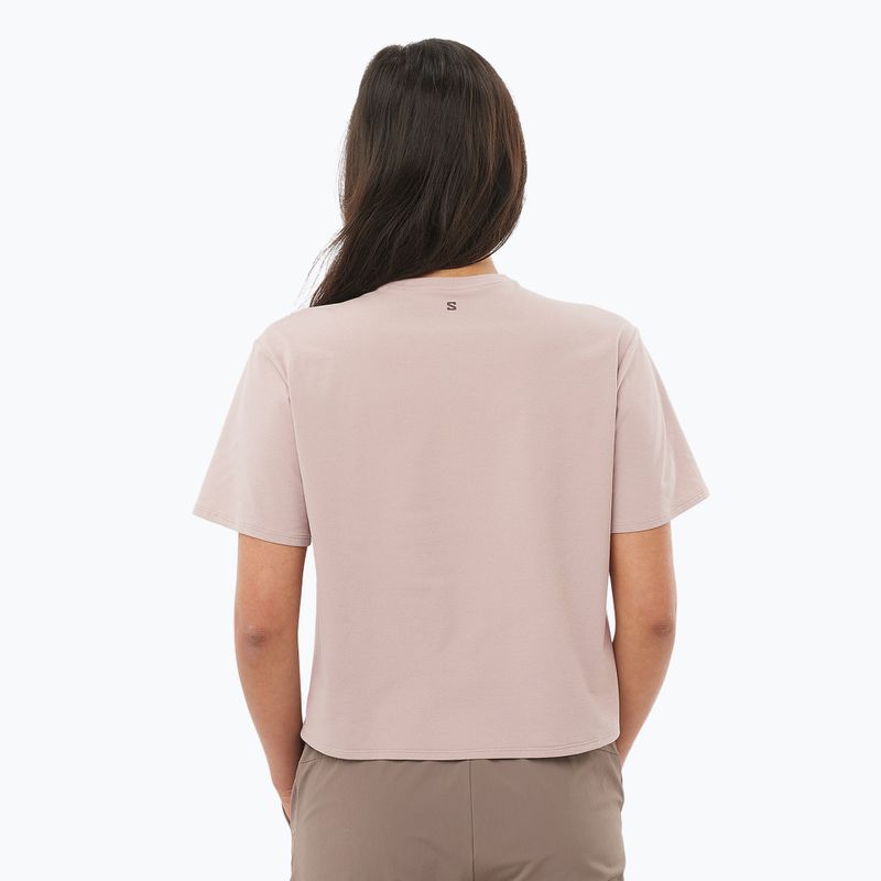 Damen Salomon Trackline Tee SS t-shirt etherea 2