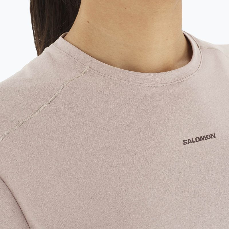 Damen Salomon Trackline Tee SS t-shirt etherea 4