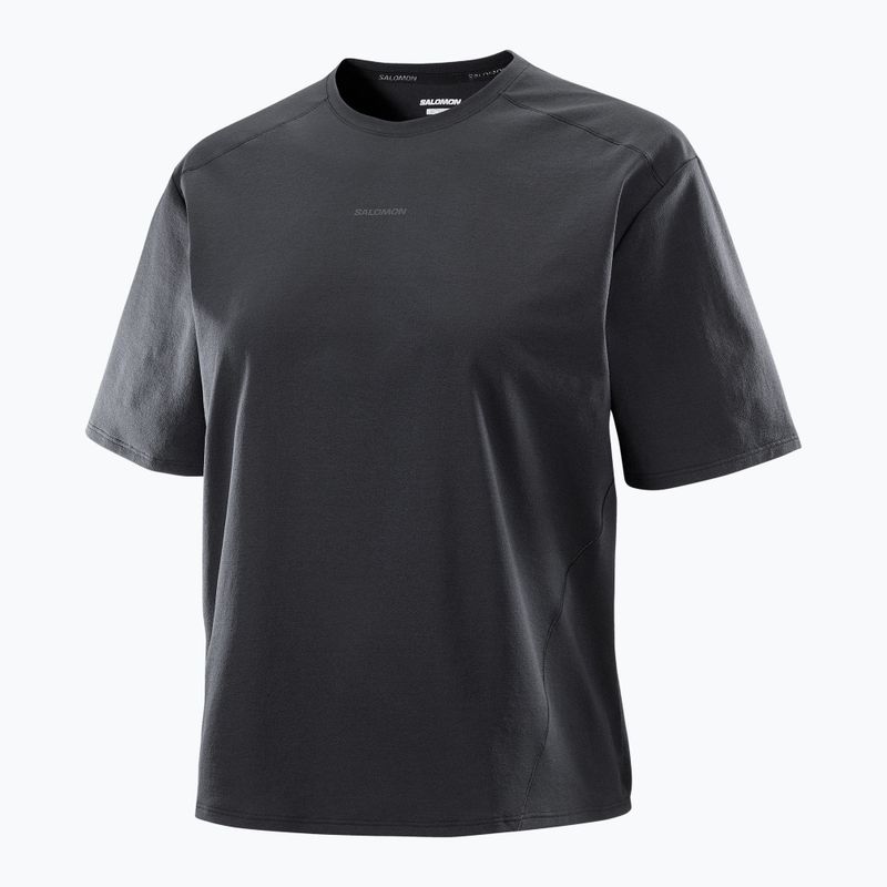 Salomon Trackline Tee SS Damen tiefschwarz 6