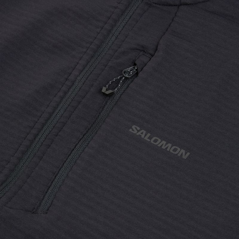 Fleecejacke für Damen Salomon Lightwarm Full Zip deep black 7