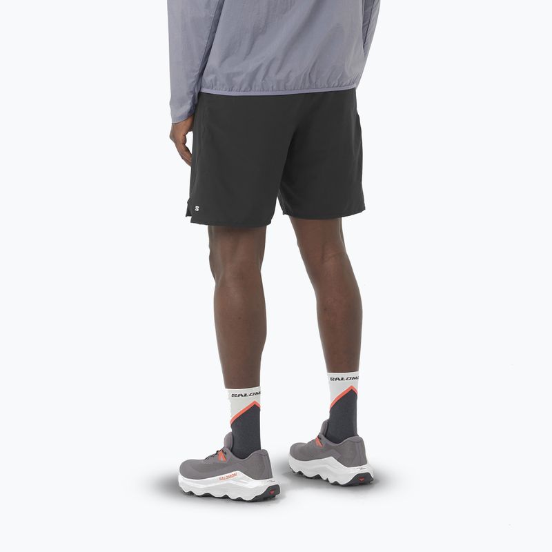 Salomon Shakeout Core 2IN1 7" Herren Laufshorts tiefschwarz 2