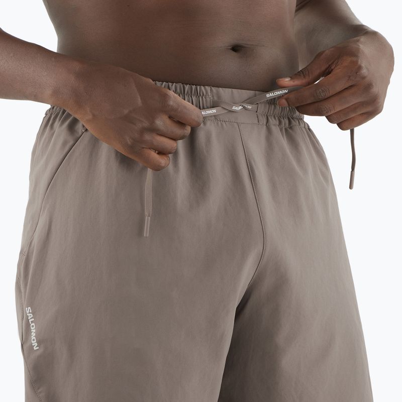 Salomon Shakeout Core Herren Laufshorts 2IN1 7" No Liner iron 3