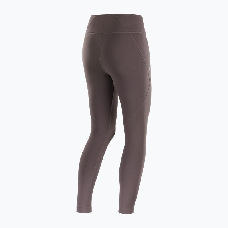 Damen Laufleggings Salomon SHAKEout Bliss 25" coffee bean 9