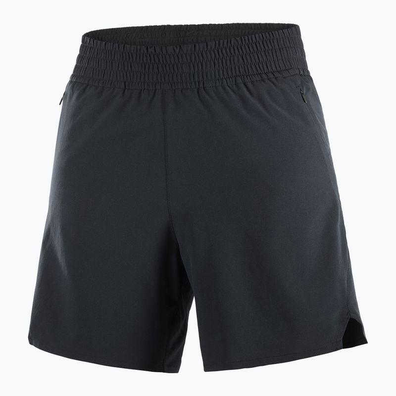 Salomon SHAKEout Core 6" tiefschwarze Laufshorts für Damen 6