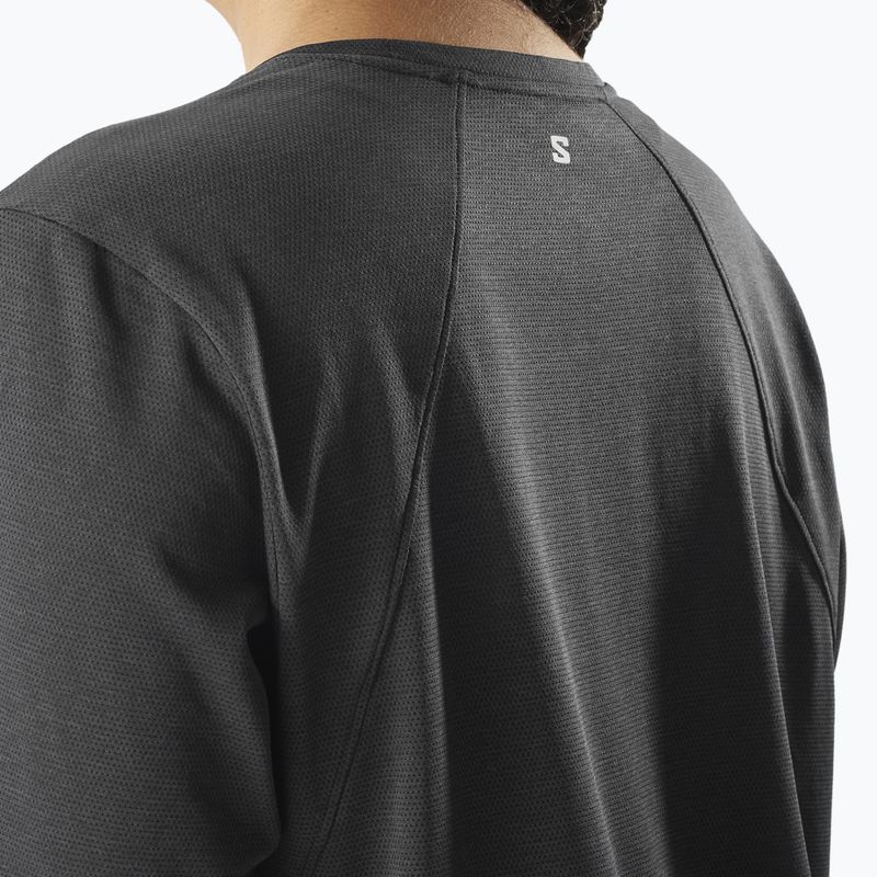 Lauf Longsleeve Damen Salomon SHAKEout Core deep black 3
