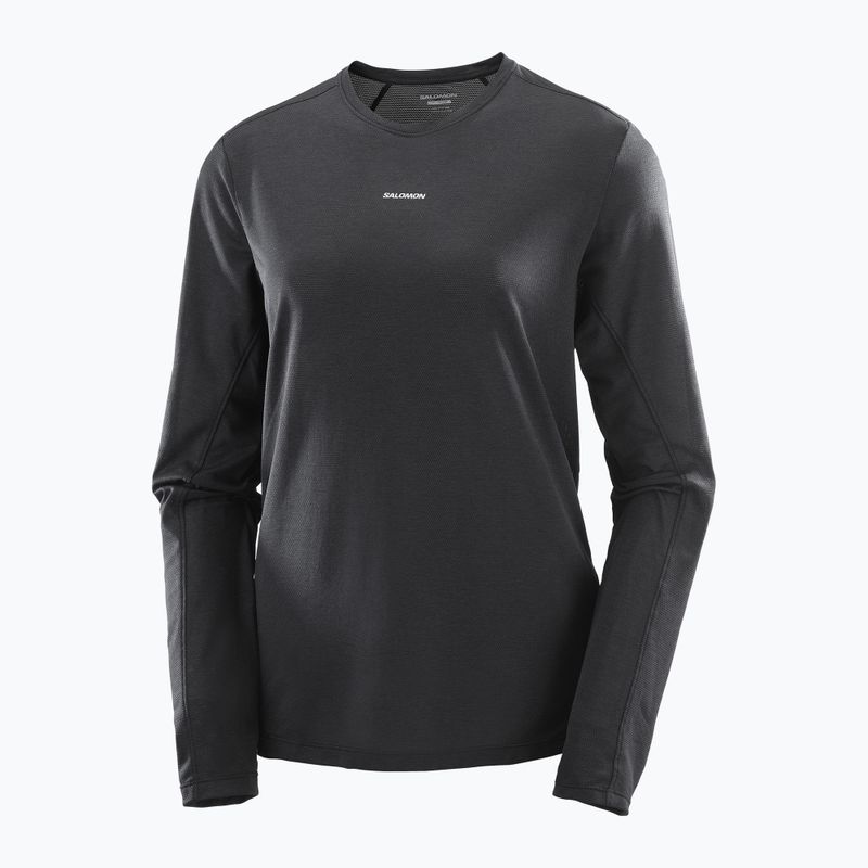Lauf Longsleeve Damen Salomon SHAKEout Core deep black 4