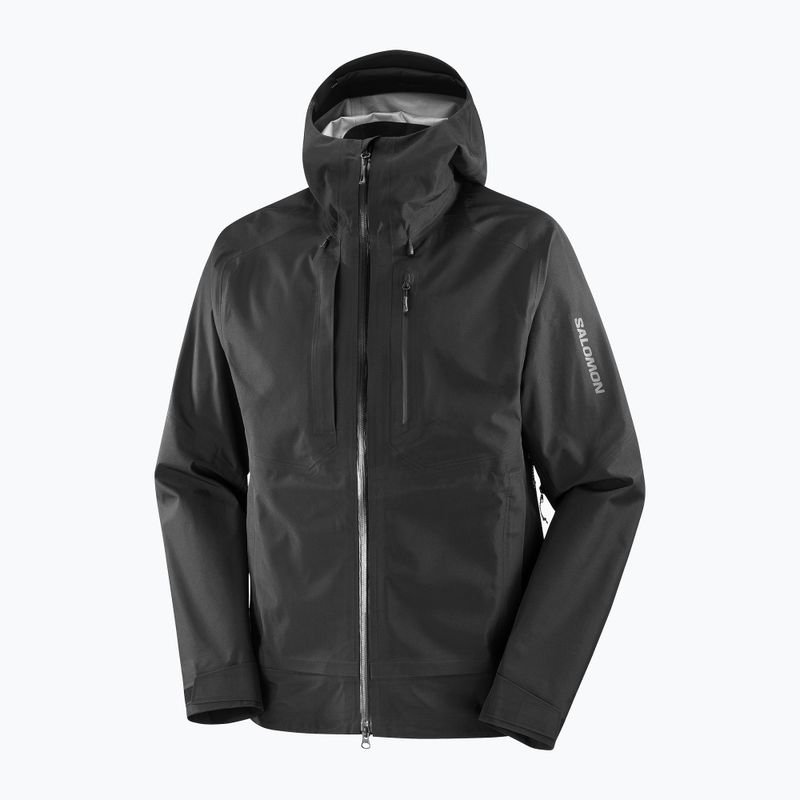 Herren Softshelljacke Salomon Outline 3l GTX tiefschwarz 9