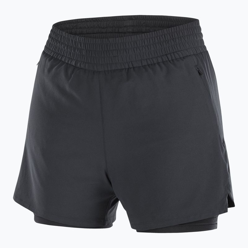 Laufshorts Damen Salomon SHAKEout Core 2IN1 4" deep black 6