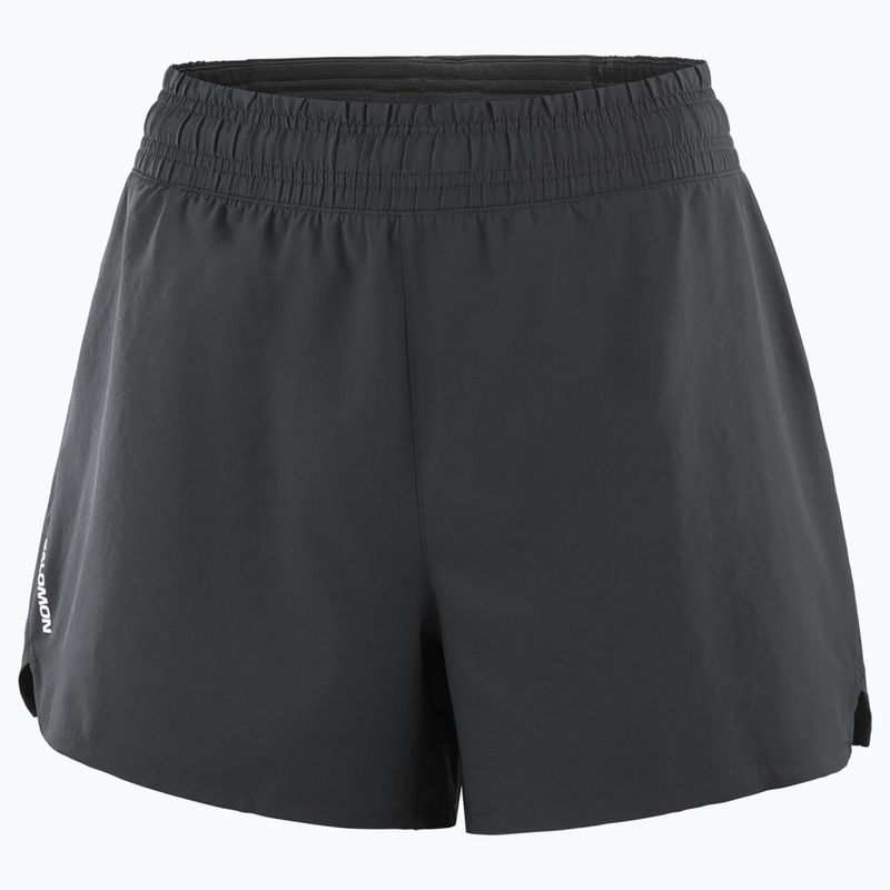 Laufshorts Damen Salomon SHAKEout Easy 4" deep black 6