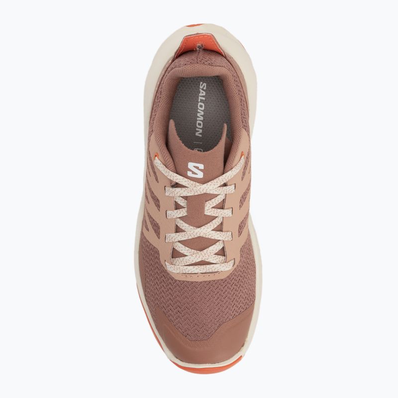 Wanderschuhe Kinder Salomon Patrol burlwood/vanilla ice/emberglow 5