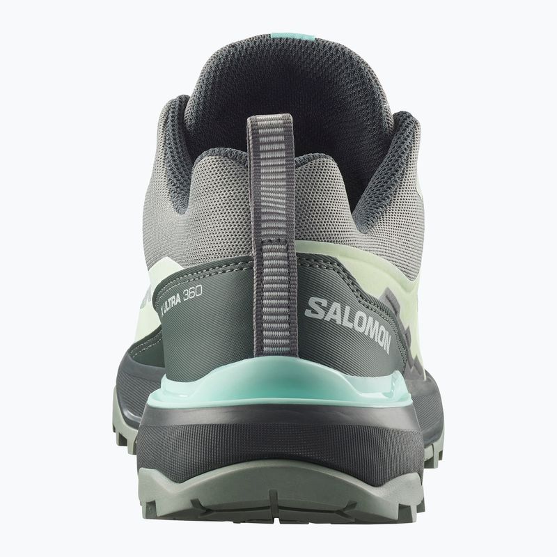 Damen-Trekkingschuhe Salomon X Ultra 360 green milieu/urban chic/clearly aqua 4