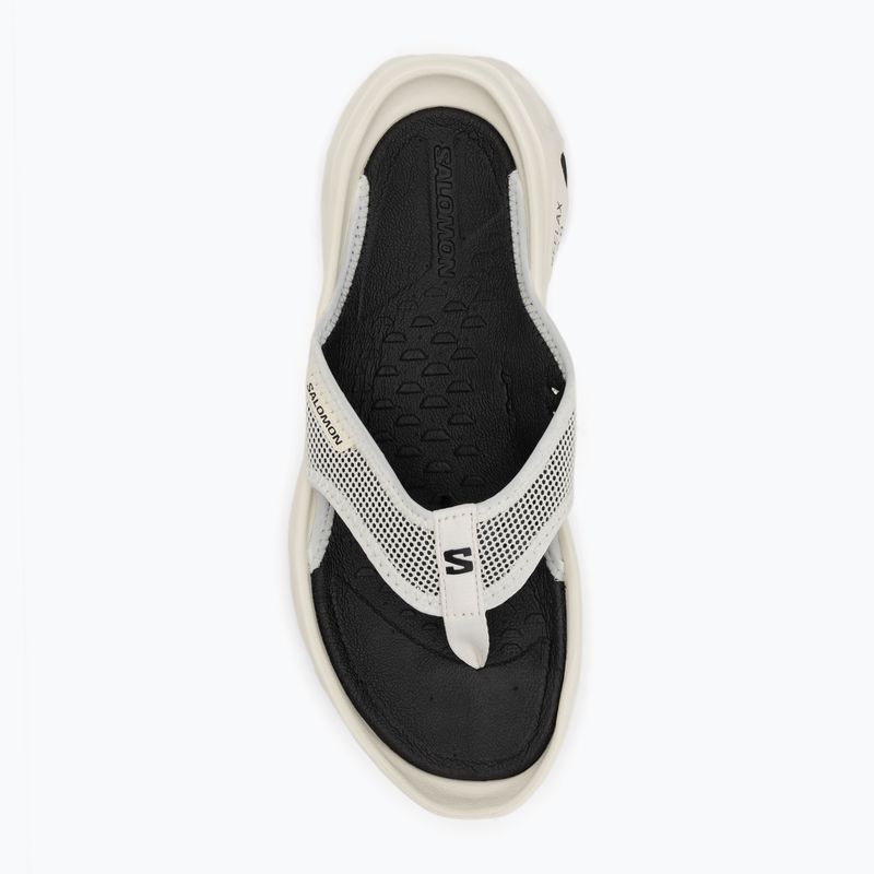 Salomon Reelax Break 6.0 vanila/vanila/schwarz Herren-Flip-Flops 5
