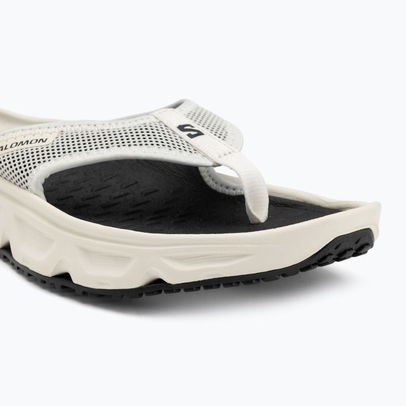 Salomon Reelax Break 6.0 vanila/vanila/schwarz Herren-Flip-Flops 7