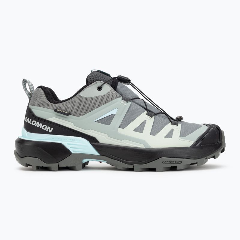 Damen-Trekking-Schuhe Salomon X Ultra 360 GTX Sedona sage/schwarz/sea foam 2