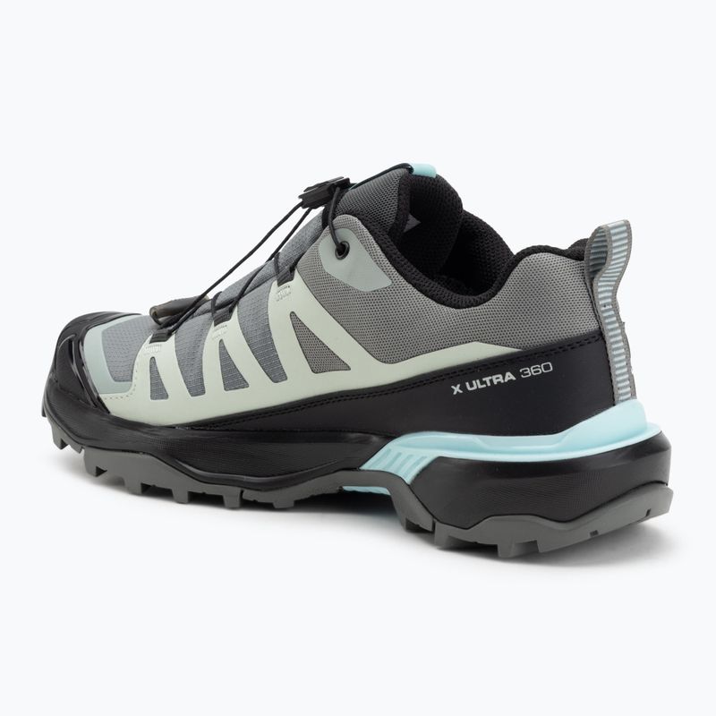 Damen-Trekking-Schuhe Salomon X Ultra 360 GTX Sedona sage/schwarz/sea foam 3