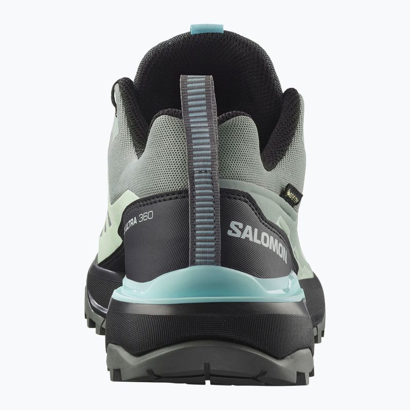 Damen-Trekking-Schuhe Salomon X Ultra 360 GTX Sedona sage/schwarz/sea foam 4