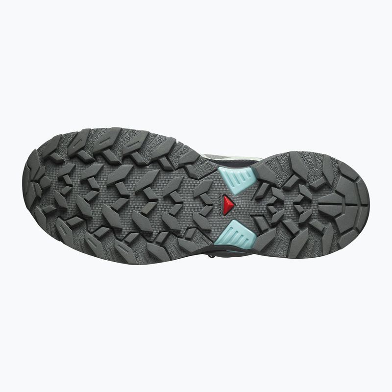 Damen-Trekking-Schuhe Salomon X Ultra 360 GTX Sedona sage/schwarz/sea foam 5