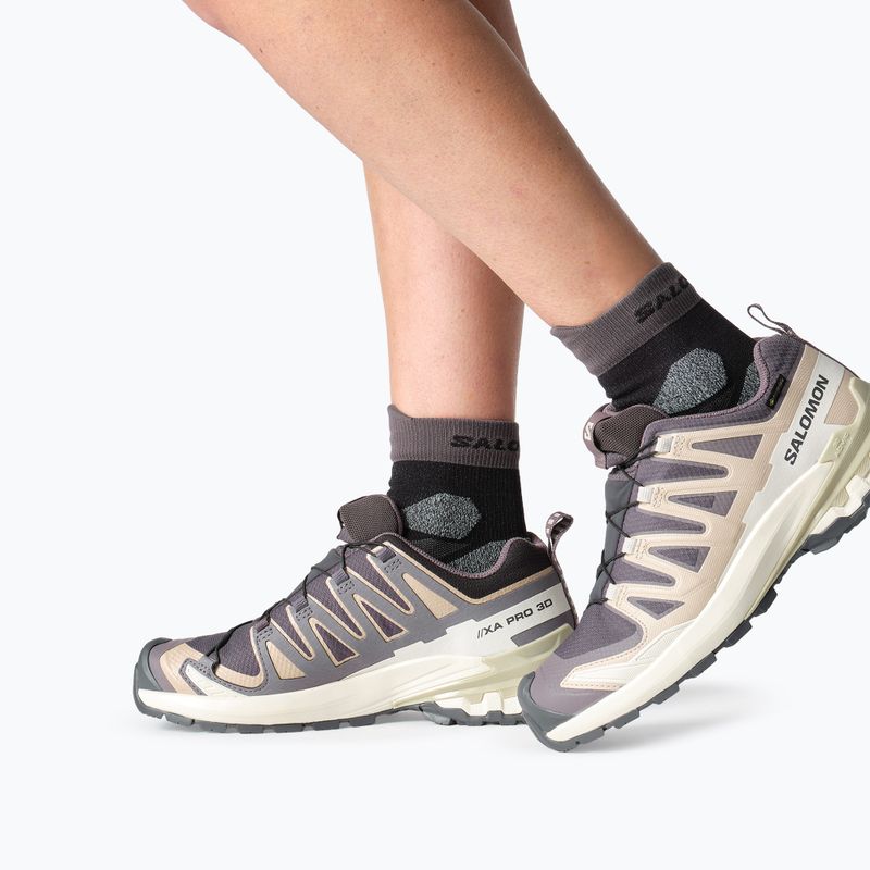 Laufschuhe für Damen Salomon XA Pro 3D V9 GTX nine iron/oxford tan 6
