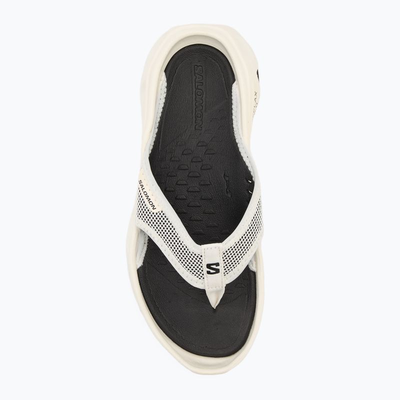 Salomon Reelax Break 6.0 vanila/vanila/schwarz Damen-Flip-Flops 5