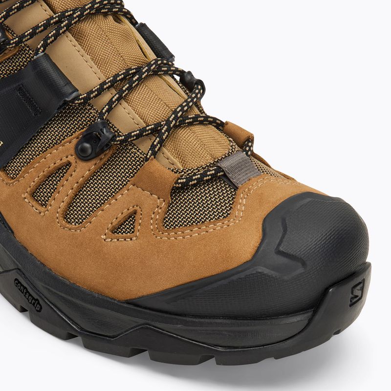 Wanderschuhe Herren Salomon Quest 4 GTX kelp/black/castlerock 7