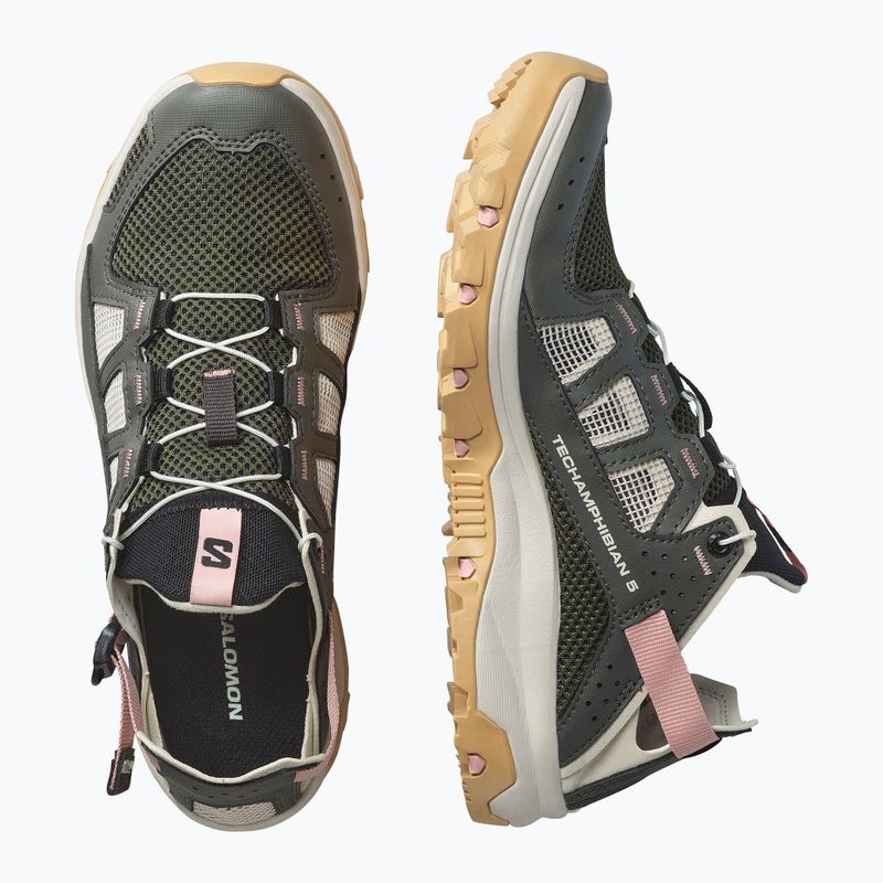 Salomon Techamphibian 5 Wanderschuhe für Frauen 13