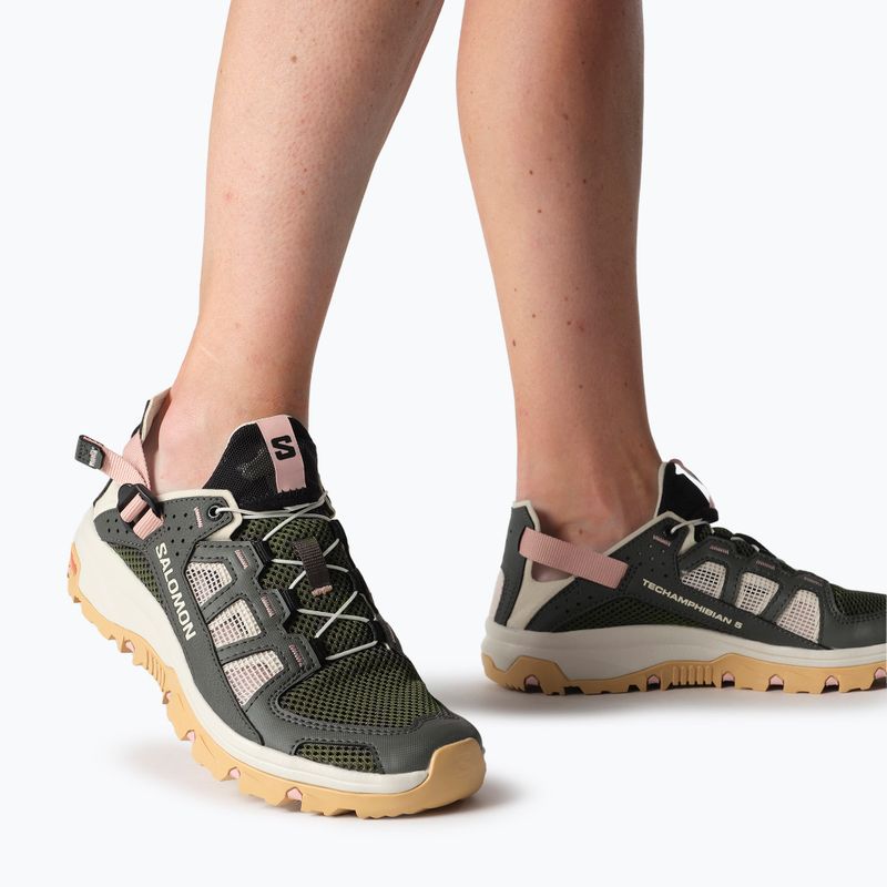 Salomon Techamphibian 5 Wanderschuhe für Frauen 14