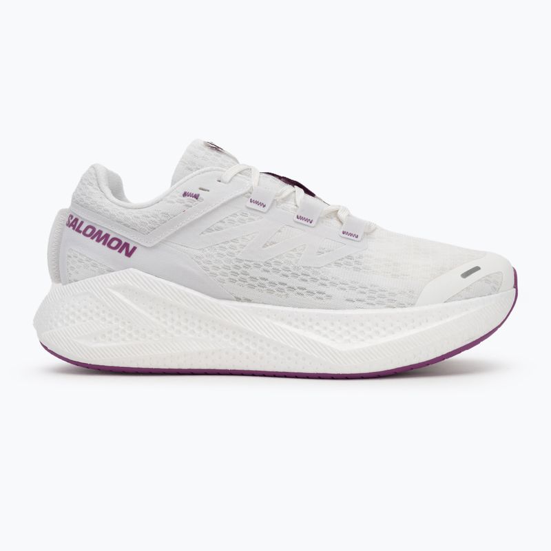 Laufschuhe Herren Salomon Aero Glide 3 white/white/willowherb 2