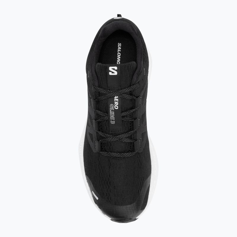 Laufschuhe Herren Salomon Aero Glide 3 black/white/asphalt 5