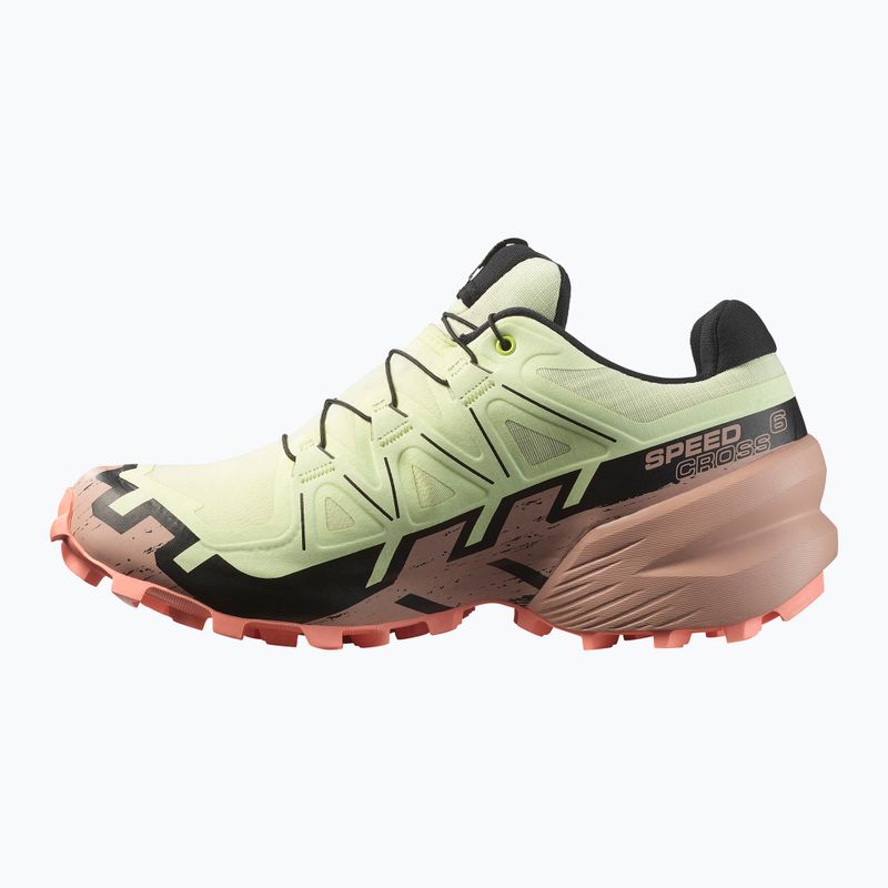 Damen-Laufschuhe Salomon Speedcross 6 GTX lime cream/mahogany rose/schwarz 3