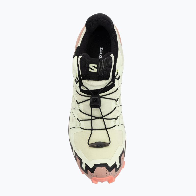 Damen-Laufschuhe Salomon Speedcross 6 GTX lime cream/mahogany rose/schwarz 5