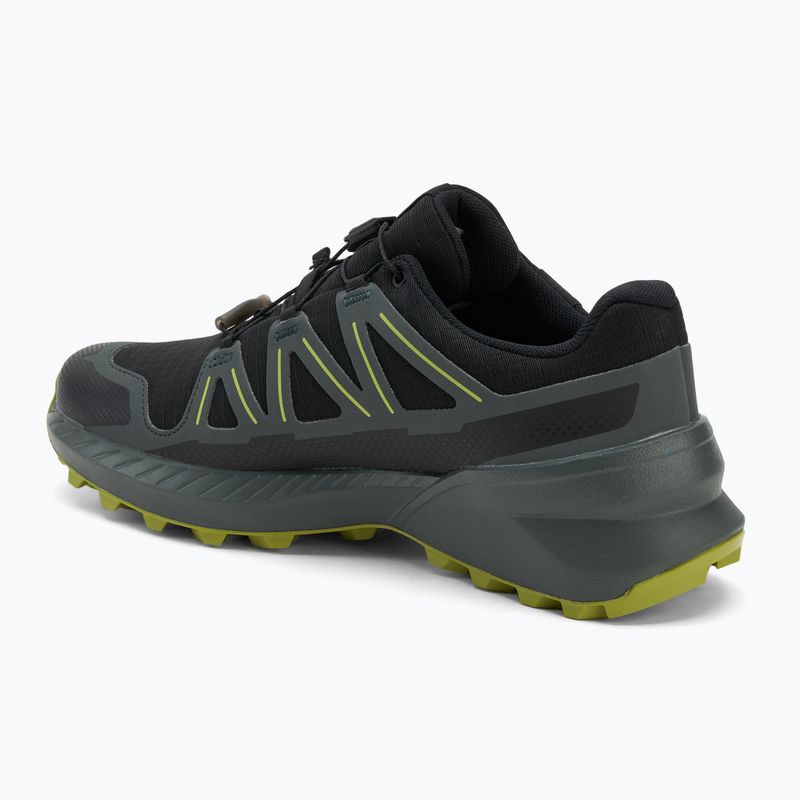 Herren-Laufschuhe Salomon Speedcross Peak GTX schwarz/urban chic/dark citron 3
