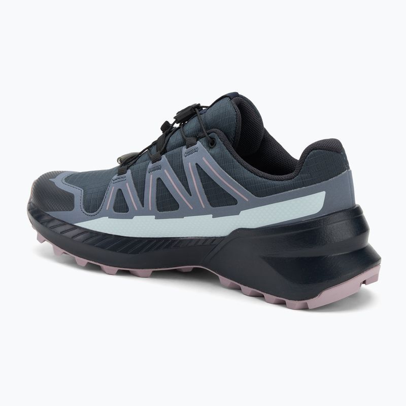 Damen Laufschuhe Salomon Speedcross Peak GTX blaue Nächte / grisaille / nirvana 3