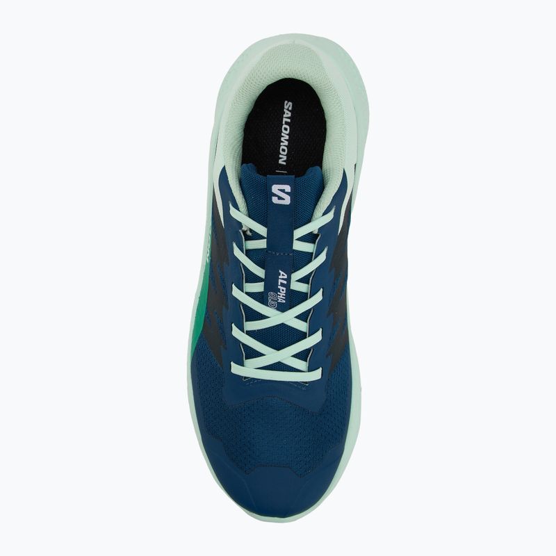 Laufschuhe Herren Salomon Alphaglide poseidon/bay/Paarakeet 5