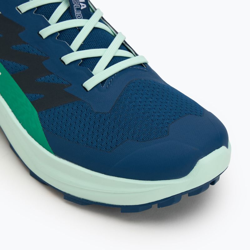 Laufschuhe Herren Salomon Alphaglide poseidon/bay/Paarakeet 7