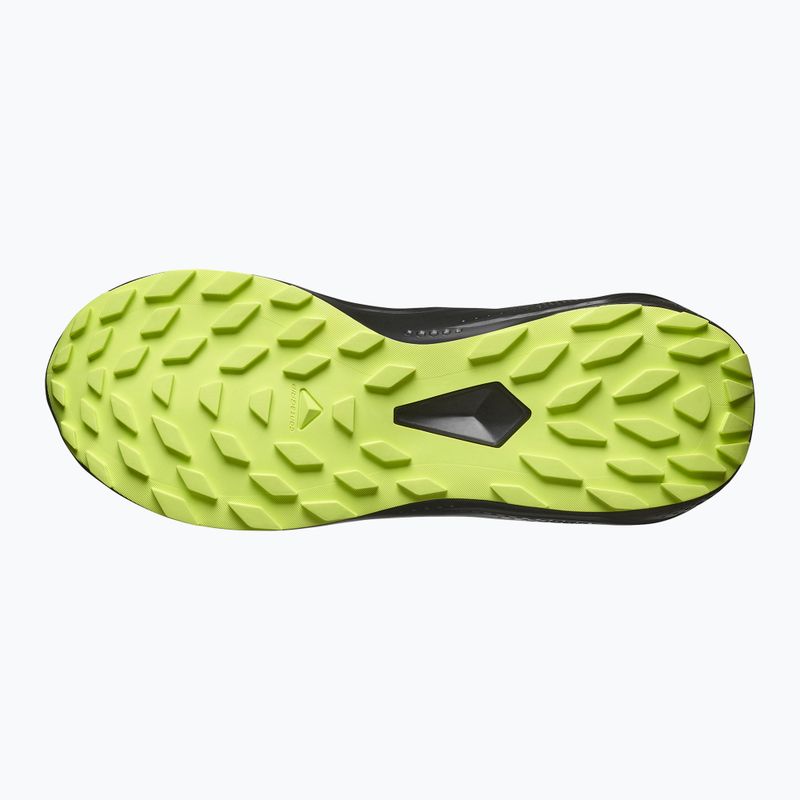 Herren-Laufschuhe Salomon Alphaglide GTX schwarz/legierung/scharfgrün 4