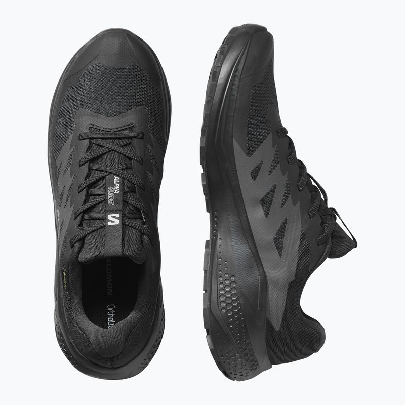 Herren-Laufschuhe Salomon Alphaglide GTX schwarz/teer/schwarz 12
