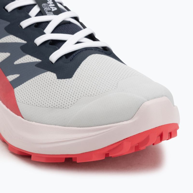 Damen-Laufschuhe Salomon Alphaglide GTX lunar rock/blue night/rouge red 7