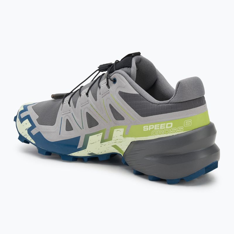 Herren-Laufschuhe Salomon Speedcross 6 castlerock/lime cream/poseidon 3