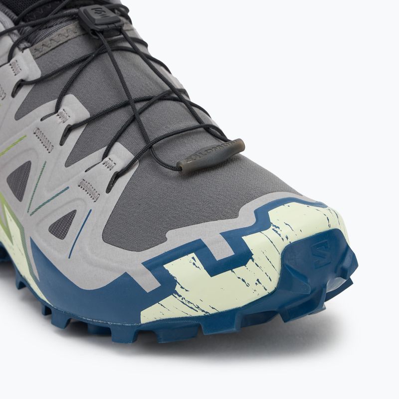 Herren-Laufschuhe Salomon Speedcross 6 castlerock/lime cream/poseidon 7