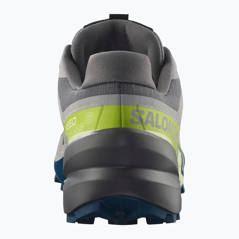 Herren-Laufschuhe Salomon Speedcross 6 castlerock/lime cream/poseidon 4
