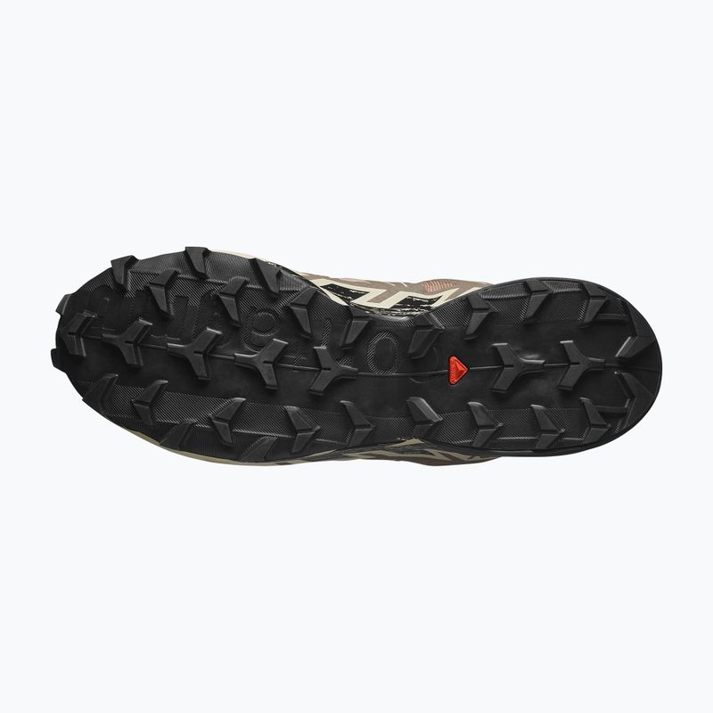 Herren-Laufschuhe Salomon Speedcross 6 natural/schwarz/mandelmilch 5