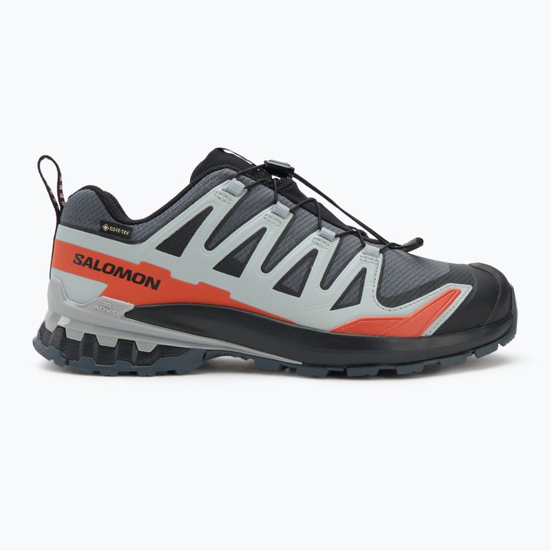 Herren-Laufschuhe Salomon XA PRO 3D V9 GTX turbulence/schwarz/burnt ochre 2