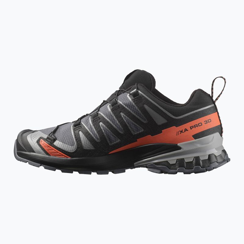Herren-Laufschuhe Salomon XA PRO 3D V9 GTX turbulence/schwarz/burnt ochre 2