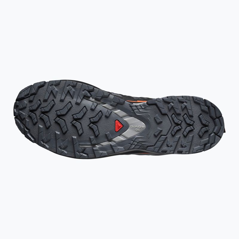 Herren-Laufschuhe Salomon XA PRO 3D V9 GTX turbulence/schwarz/burnt ochre 4