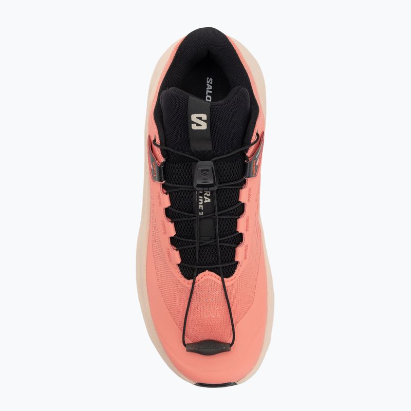 Damen-Laufschuhe Salomon Ultra Glide 3 fusion coral/tender peach/schwarz 5