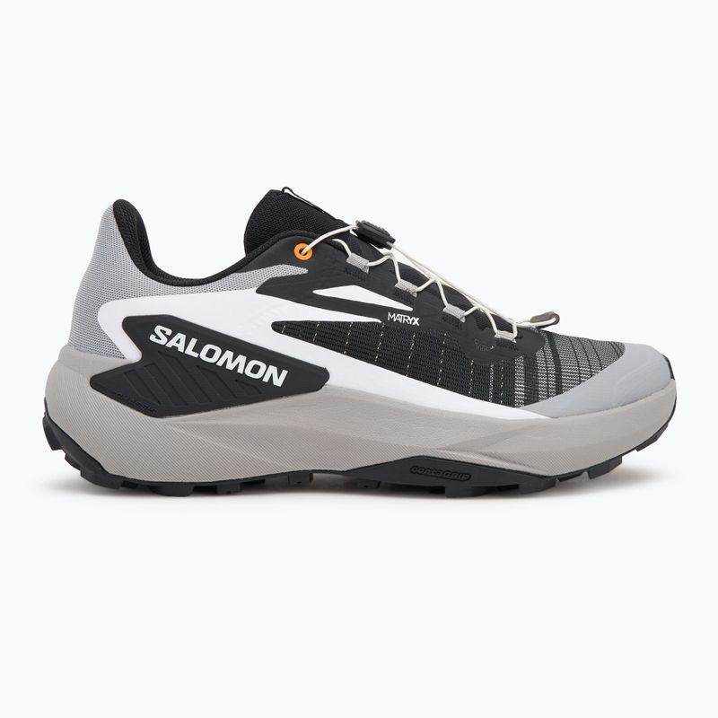 Herren-Laufschuhe Salomon Genesis schwarz/legierung/kurkuma 2