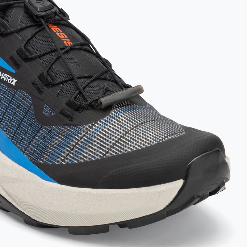 Laufschuhe Herren Salomon Genesis black/french blue/cherry tomato 7